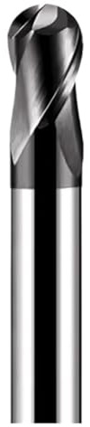 1 stück HRC55 Kugelkopffräser 2 Flöte R0.5-R10 1-20mm Legierung Hartmetall Fräser Beschichtung CNC Bearbeitungs Wolfram Stahl Werkzeuge(R10x70xD20x150)