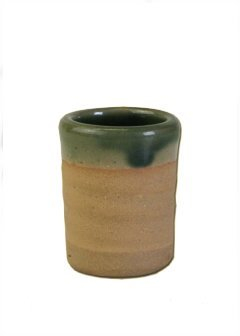 Historischer Schnapsbecher aus Ton 2 cl