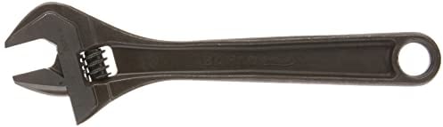 Bahco 8071 Schwarzer verstellbarer Schraubenschlüssel, 200 mm Länge
