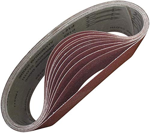 10 Schleifbänder 75 x 533 mm P 24