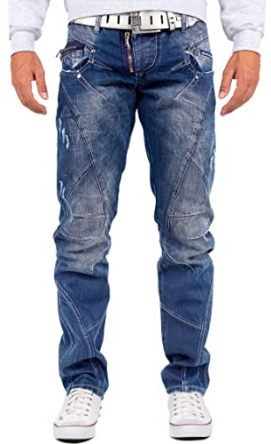 Cipo & Baxx Herren Jeans C0768, Blau, W30/L30