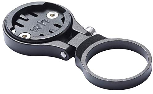 Dymoece Adjustable Out Front Computer Mount - Bike Stem Mount for Wahoo Elemnt, Bolt and Mini (Stem-Adjustable, Black)