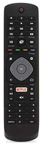 Replacement Remote Control Compatible with Philips 55PUS6401 55PUS6401/12 55PUS6401/60 55PUT6401 55PUT640112 6000 series 4K Ultra Slim TV