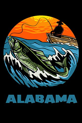 Alabama: Fishing Log Book Journal