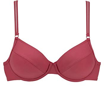 s.Oliver Damen Bügel-Bikini-Top | mit herausnehmbare Softcups, verstellbare Doppelträger mit kleinen Zierringen