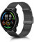 ToVioc Correa Compatible con Xiaomi Redmi Watch 5 Active/Watch 5 Lite/Watch S3 / 2 Pro / S2, Correa de Metal de Acero Inoxidable de Malla de 22mm Adecuada para Amazfit Balance/Bip 5 - Negro