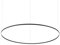 Ideal Lux ORACLE Ringintegrierte LED-Pendel-Deckenleuchte Schwarz 150cm 3000K