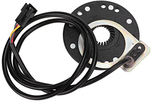 BuyWeek Elektrofahrrad Geschwindigkeitssensor, 8 Magnete Einzel Hall Sensor Elektrofahrrad Pedal Assistent Geschwindigkeitssensor Fußpedal Assistent System Kit