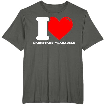 Darmstadt-Wixhausen Stadtteil lustig T-Shirt