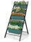 TANGZON 5-Tier Vertical Raised Garden Bed, Elevated Herb Growing Box with 5 Removable Trays & 4 Drainage Holes, Indoor Outdoor Flower Ladder Planter for Patio Balcony Yard, 57 x 68 x 113cm (Green)