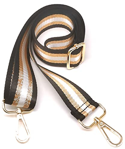 Hibate Taschengurt 3.8cm Breit Taschenband Schulterriemen Schultergurt für Taschen Gurtband Trageriemen