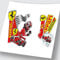 STICKERS FERRARI SET - ADESIVI IN VINILE COLORATO E SAGOMATO
