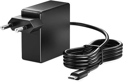 Basicvolt 65W 45W Cargador USB C PC Portatil para Lenovo ThinkPad Yoga HP DELL ASUS Acer Chromebook Xiaomi Huawei Matebook Samsung Google Cargador Ordenador Tipo C