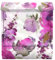 Arcondo Design Briefkasten mit Motiv und Zeitungsfach Luftiges Aquarell Lila Rosen