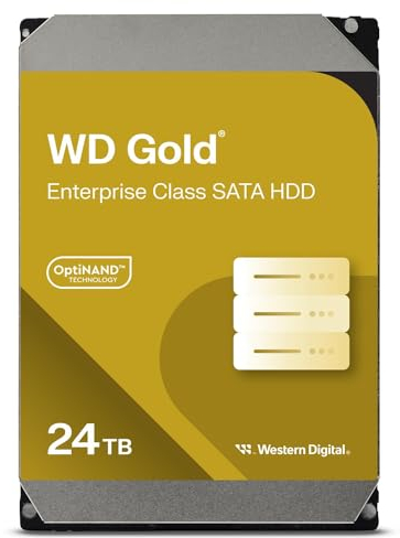 Western Digital 24TB Gold 512 MB 3.5IN SATA