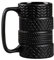 Wedhapy Novelty Mug Tire Cups Large Capacity Ceramic 3D Tire Mug Large Car Mug with Handle Portable Cool Coffee Mugs Mugs for Men for Office Household Car Lovers