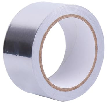 Healvian dichtungsbänder dichtungsband Aluminiumklebeband Versiegelung Aluminiumband Thermal Resist Tape Silberdichtband Klebeband aus Aluminiumfolie thermisches Widerstandsband einseitig