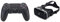 NK Mando para PS4 / PS3 / PC/Móvil Inalámbrico - Wireless Controller con Dualshock & Gafas 3D VR para Smartphone - Gafas Inteligentes de Realidad Virtual para Smartphone Entre 4.7