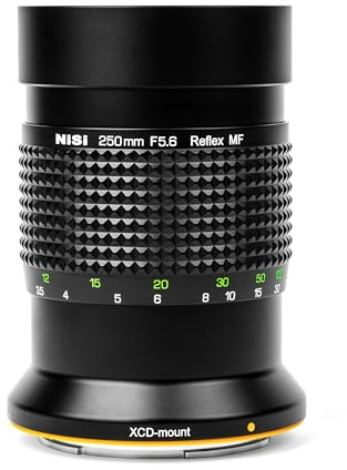 NiSi 250mm F5.6 Reflex Mirror Vollformat Objektiv für Hasselblad XCD-Mount