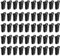 PPcdfre 50 clips de calcetines para lavadora y secadora, pinzas de ropa, pinzas de toalla para lavar