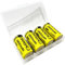 4 Piles Rechargeable 3.7V | Batterie 2800mAh | Batterie Haute CAPACITÉ pour Lampe Torche Lampe Frontale LED CAMÉRA TÉLÉCOMMANDE Jouet Voiture TÉLÉCOMMANDÉE RC Panneau