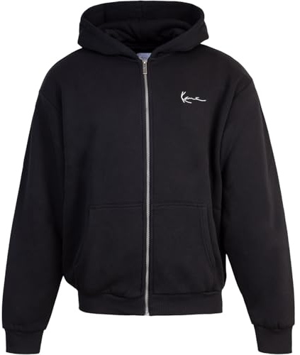Karl Kani Small Signature Zip Hoody Sweatjacke (DE/NL/SE/PL, Alphanumerisch, M, Regular, Regular, Black)