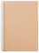 MUJI 無印良品 - Copertina per raccoglitore ad anelli in carta kraft, compatibile con B5 26 fori e A5 a 20 fori, design giapponese (beige, B5)