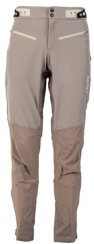 dirtlej trailscout Waterproof Long, Herren-Funktionshose für MTbike & Outdoor wasserdicht & atmungsaktiv, Stretch, Straight Cut (DE/NL/SE/PL, Alphanumerisch, XL, Regular, Regular, Dark dust/Grey)