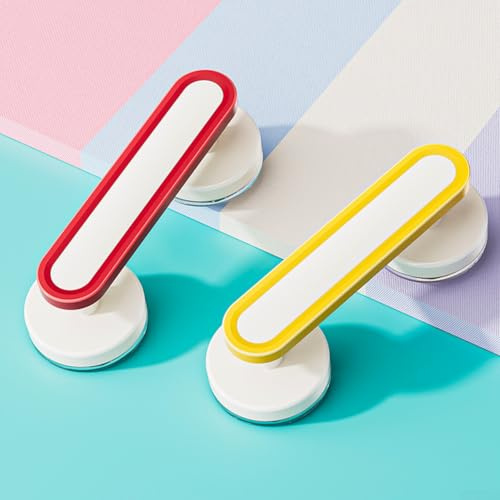 Powerful Suction Cup Glass Mirror Door Handle, Bathroom Suction Cup Wall Handrail, Furniture Auxiliary Handle, For Cabinets, Fridge Doors(B)