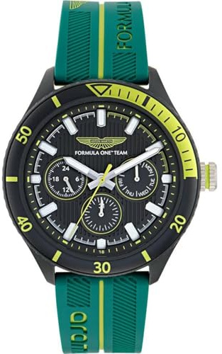 Aston Martin Herren Uhr Analog Quarz AM Formula 1 MTFP1 Silikon