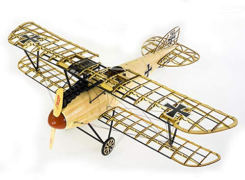 CFTGIW Dancing Hobby VS02 1/15 Statisches Flugzeugmodell aus Holz, Nachbildung eines 500-mm-Albatross-Bausatzes, Kunsthandwerk, Holzeinrichtung, für und Erwachsene