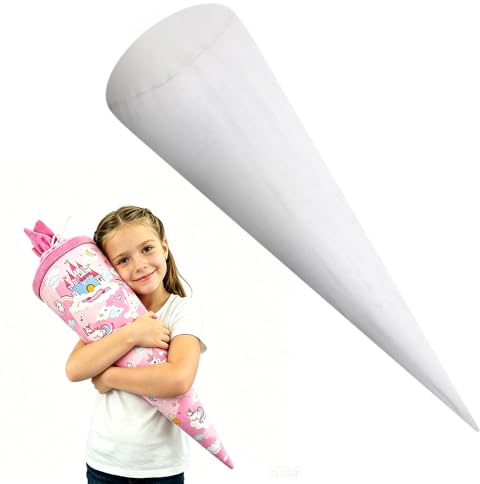 Nzkeuf Schultüte Kissen Füllung 85 cm, Kissen Schultüten, Weiches Inlett für Schultüten Stoff, Große Komfortables Schultüte Füllung für Jungen und Mädchen Schulanfang, Einschulung