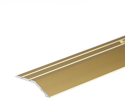 ANODISED Aluminium Door Floor BAR Edge Trim Threshold RAMP 900mm x 40mm A11 Gold