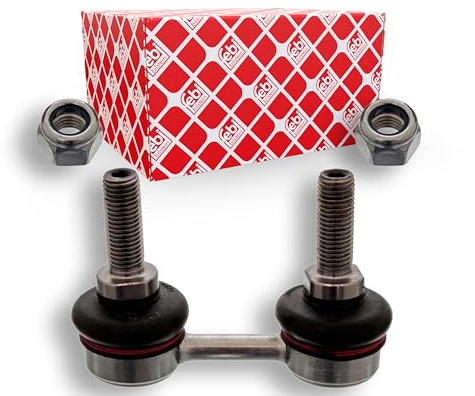 febi bilstein 19671 Stabiliser Link with lock nuts, pack of one