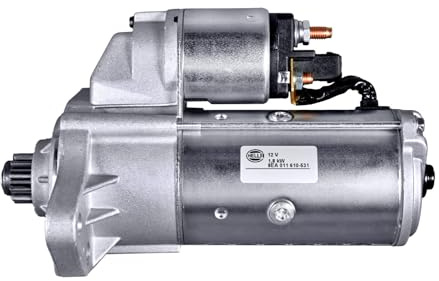 HELLA 8EA 011 610-531 Starter/Anlasser - 12V - 1.8kW | Kompatibel mit: AUDI A2, A3, FORD GALAXY I, MERCEDES-BENZ V-CLASS, SEAT ALHAMBRA, CORDOBA, CORDOBA, CORDOBA Vario, IBIZA II