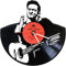 GRAVURZEILE Wanduhr aus Vinyl Schallpattenuhr Johnny Cash Vinyl-Uhr Upcycling Design Uhr Wand-Deko Vintage-Uhr Wand-Dekoration Retro-Uhr Made in Germany