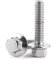 10pz Viti a Testa Esagonale, SS304 Acciaio Inox Hex Flangia Viti Bulloni di Fissaggio M6 x 20mm