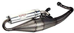 Pot Scooter de leovince TT Compatible avec Piaggio Zip 09-/Typhoon 12-/sr50 Motard 12-