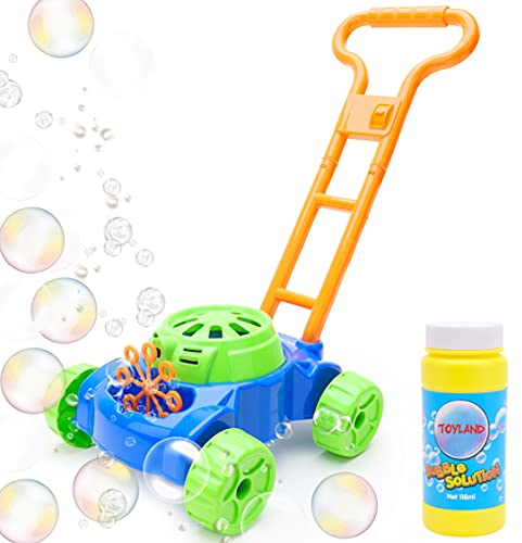 Toyland® Lawn Bubble Mower Rasenmäher zum Mitschieben - Spielzeug für draußen & zum Spielen im Garten