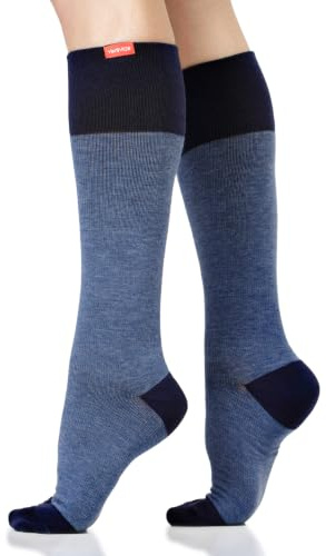 VIM & VIGR 20-30 mmHg Medical Grade Compression Socks for Women & Men | Cotton compression socks 15-20 mmHg for women & men. Everyday cotton compression socks perfect for travel & flying.
