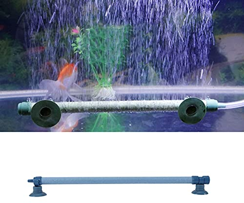 Aquarium Bubble Aeration Tube Fish Tank Air Stone Underwater Bubble Tube Oxygen Pump Diffuser Aquarium Air Pump Accessory (10inch)