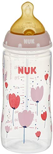 Nuk - Biberons Nuk First Bib Plast 300Ml T/C 0-6M Largeur