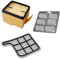 KIT Filtro HEPA + Filtro Motore + 6 Profumi Per Aspirapolvere adatti per Vorwerk Kobold Folletto VK135, VK136 - VK 135, 136