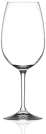 RCR ‘Invino I66’ Italian Red Wine Glasses Set of 6 (66cl) – Wine-Tasting Glasses / Wine Gift Set – Dishwasher-Safe LUXION© Crystal Glass – Premium Glassware / Luxury Tableware