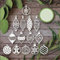 SpirWoRchlan Stanzmaschine Stanzschablone, Scrapbooking Prägeschablonen Stanzformen Schablonen Für Scrapbooking, Fotopapier, Karten, Handwerk Prägen DIY Herstellung Geburtstag Geschenk Cutting Dies