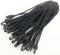 10 Stück Spannfix Planenspanner 18 cm, Ø 4 mm Schwarz - Spanngummi Expander mit Haken (10 Stück, Schwarz)