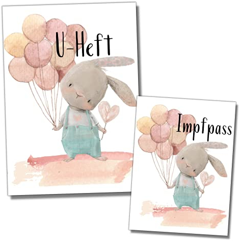 My-Little U-Heft- und Impfpasshülle | Set 'Hase'