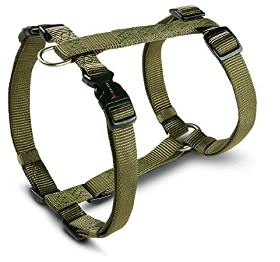 Wolters Geschirr Professional für Mops & Co., Größe:L 50-80 cm x 20 mm, Farbe:Olive