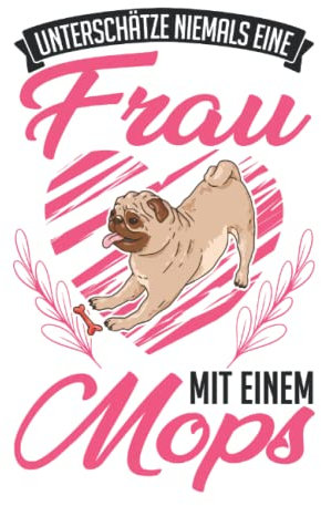 Mops Tagesplaner: Mops Besitzerin / Kalender 2023 & 2024 / Wochenplaner Tagesplaner Planer / Planungsbuch To-Do-Liste / 6x9 Zoll / 100 ausfüllbare Seiten