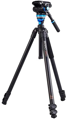 BENRO Kit TRIPODE Video Aluminio A3573FS6 Pro -